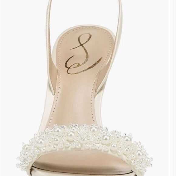 Sam Edelman  Rhinestone Ankle Strap Sandal  9.5M - Picture 4 of 10